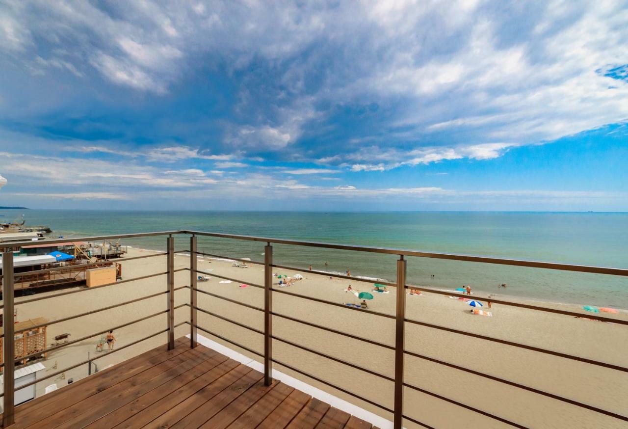 Ferienwohnung Poseidon Deluxe Перша Лінія З Басейном Odessa Exterior foto